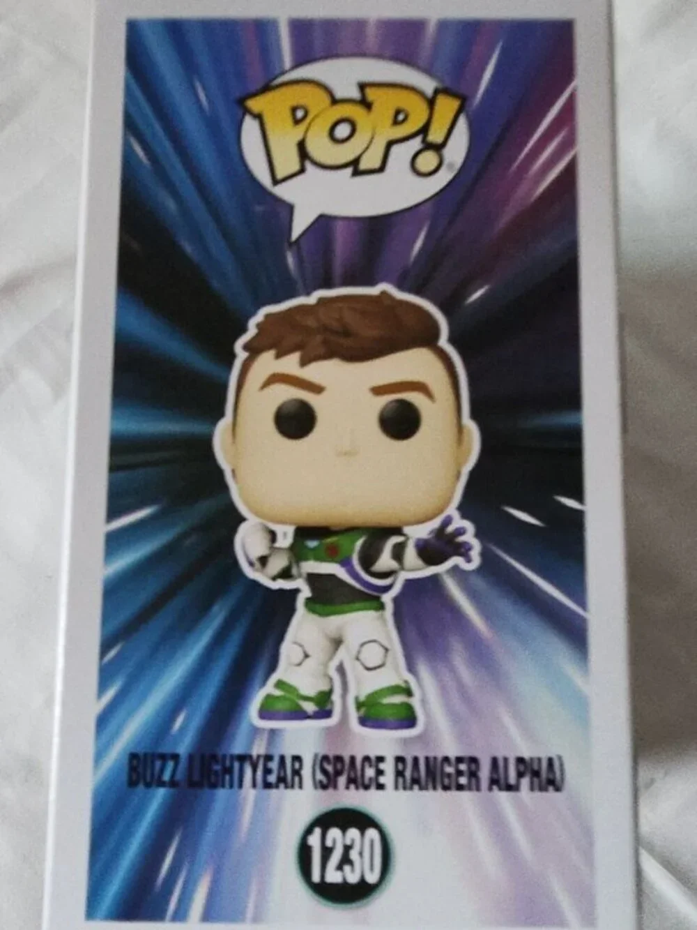 Chris Evans signed Funko Pop! Pixar - Buzz Lightyear (Space Ranger Alpha #1230) - Picture 4 of 13